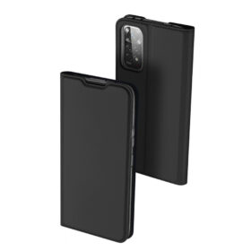 Kaitseümbris kaanega Skin Pro, Xiaomi Redmi Note 11 Pro / 11 Pro 5G, must, Dux Ducis