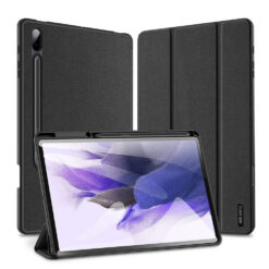 Kaitsekaaned Domo, Samsung Galaxy Tab S8+ / Tab S7 FE / Tab S7+, must, Dux Ducis