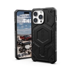 Kaitseümbris Monarch Pro MagSafe, Apple iPhone 15 Pro Max, carbon fiber, Urban Armor Gear (UAG)