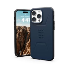 Kaitseümbris Civilian MagSafe, Apple iPhone 15 Pro Max, tumesinine, Urban Armor Gear (UAG)