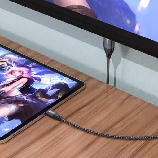 Kaabel Hoco UA16 Type-C to HDMI 2.0m hall - Image 4