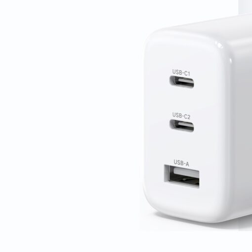 Laadija Ugreen CD275 65W 2xUSB-C/USB-A valge - Image 2