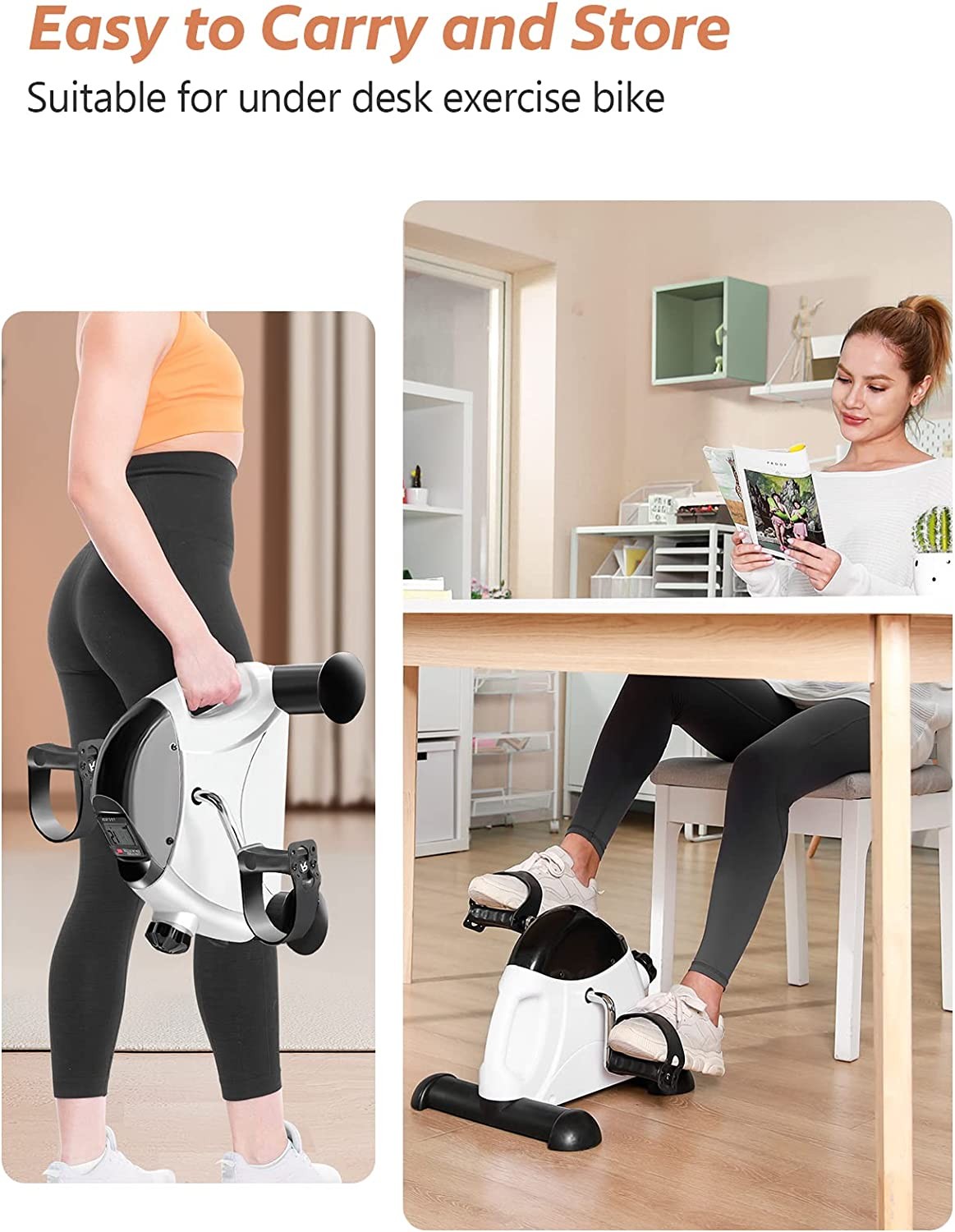 Pedaaliharjutaja EB003 valge - Image 5