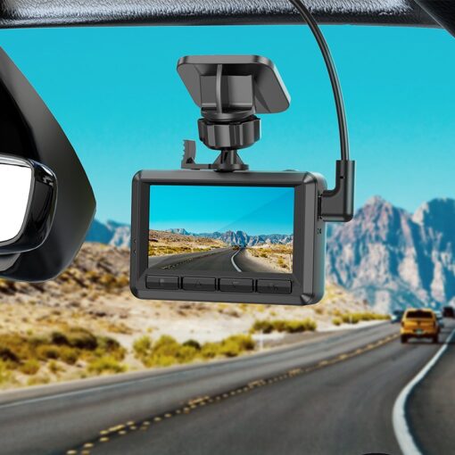 Videosalvesti Hoco DV2 Driving Recorder With Display - Image 4