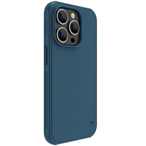 Telefoniümbris Nillkin Super Frosted Shield Pro Magnetic Apple iPhone 14 Pro sinine - Image 3