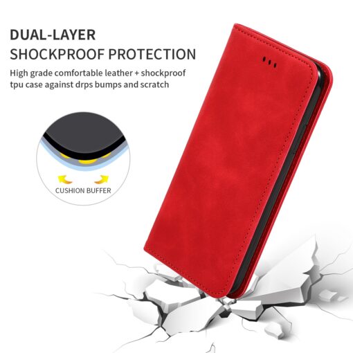 Telefoniümbris Business Style Xiaomi Poco X6 Pro 5G punane - Image 2