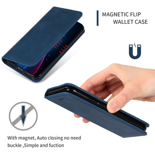 Telefoniümbris Business Style Xiaomi Redmi Note 13 Pro Plus 5G tumesinine - Image 3