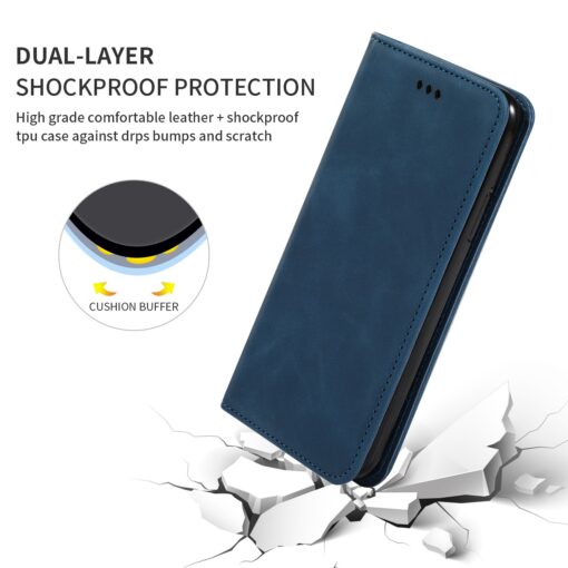 Telefoniümbris Business Style Xiaomi Redmi Note 13 Pro Plus 5G tumesinine - Image 2