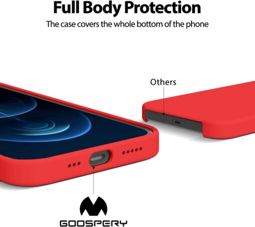 Telefoniümbris Mercury Silicone Case Samsung S901 S22 5G punane - Image 3