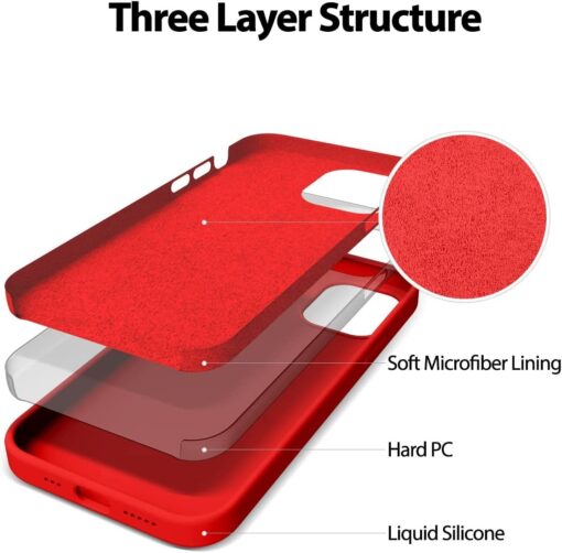 Telefoniümbris Mercury Silicone Case Samsung S901 S22 5G punane - Image 2