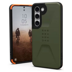 Kaitseümbris Civilian, Samsung Galaxy S23, oliivroheline, Urban Armor Gear (UAG)