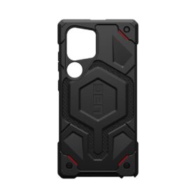 Kaitseümbris Monarch Pro Kevlar, Samsung Galaxy S24 Ultra, must, magnetringiga, Urban Armor Gear (UAG)