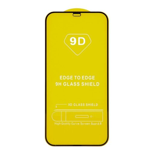 LCD kaitsev karastatud klaas 9D Full Glue Samsung A556 A55 5G must - Image 2