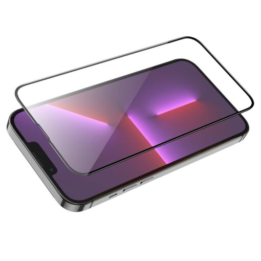 LCD kaitsev karastatud klaas 5D Full Glue Samsung G986 S20 Plus kumer must ilma lõiketa - Image 2