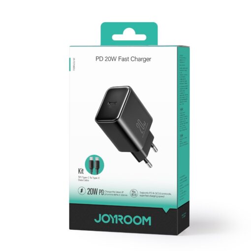 Laadija Joyroom JR-TCF06 20W USB-C + USB-C to USB-C cable 1.0m must - Image 2