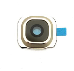 Samsung G925 S6 Edge lens for camera with frame Gold HQ