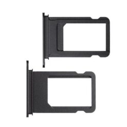 SIM card holder for iPhone 7 black (jet black)