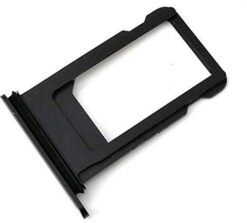 SIM card holder for iPhone 7 Plus black (matted)