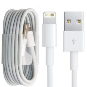 USB cable lightning (1M) for iPhone 5/6/7/8/X/11/12/13/14 white HQ