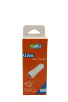 Car charger Tellos C102 with USB connector 1A black
