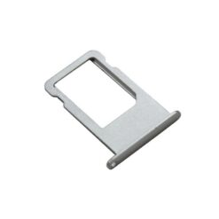 SIM card holder for iPhone X Silver ORG
