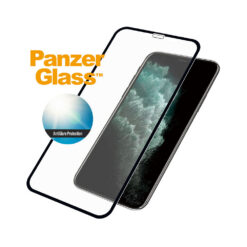Ekraanikaitseklaas Apple iPhone 11 Pro Max / Xs Max, ümbrisesõbralik, musta äärega, peegeldumisvastane, PanzerGlass