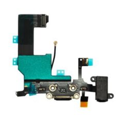 Flex for iPhone 5C audio and charging connector black ORG