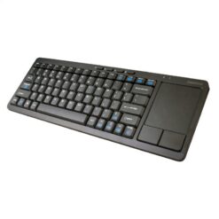 Wireless keyboard OMEGA SMART TV+TOUCH PAD black