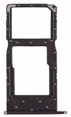 SIM card holder Huawei P Smart 2019 Midnight Black ORG