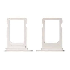 SIM card holder for iPhone XS silver ORG
