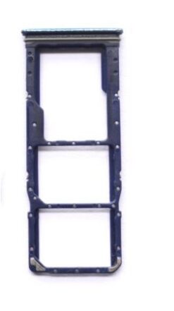 SIM card holder Samsung A920 A9 2018 blue ORG