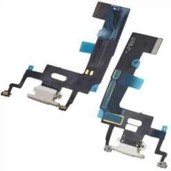 Flex for iPhone XR for charging connector with microphone White ORG
