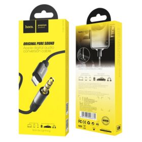 Audio adapter HOCO UPA13 lightning į 3,5mm(p) black
