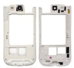 Middle housing Samsung i9300 S3 white ORG