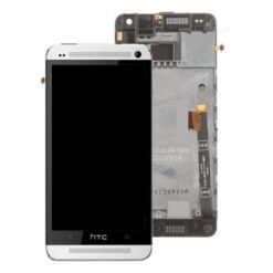 LCD screen  HTC One Mini with touch screen and frame white original (used Grade C)