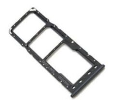 SIM card holder Samsung A205 A20 2019 Black ORG