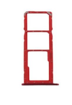 SIM card holder Huawei Y6 2019 red ORG