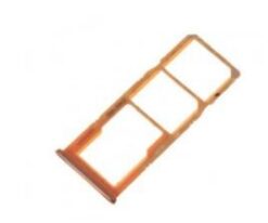 SIM card holder Samsung A205 A20 2019 Gold ORG