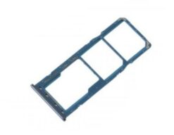 SIM card holder Samsung A205 A20 2019 Deep Blue ORG