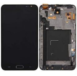 LCD screen Samsung N7000 with touch screen and frame black original (service pack)
