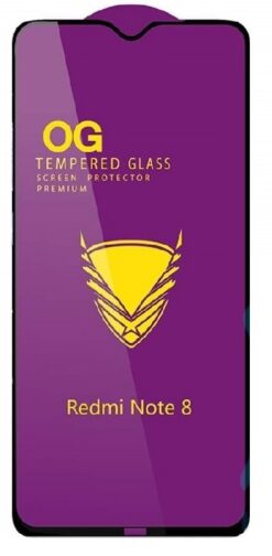 Screen protection glass "11D Full Glue" Xiaomi Redmi Note 7 Pro black bulk