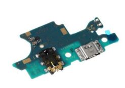Flex Samsung A750 A7 2018 for plugin, microphone, headphone connector original (service pack)