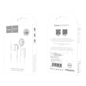 Handsfree HOCO L10 Type-C white