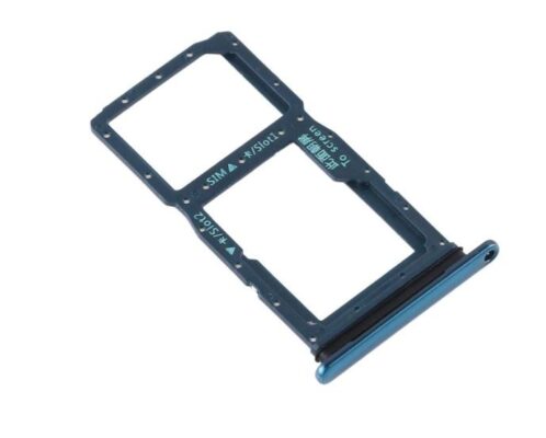 SIM card holder Huawei P Smart Z blue ORG