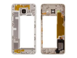 Middle housing Samsung A310 A3 2016 gold with buzzer and sides buttons original (used Grade B)