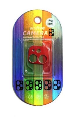 Camera protection Apple iPhone 11 red