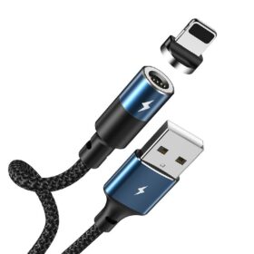 USB cable REMAX Magnetic lightning 1.2m (3A) black