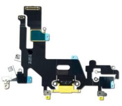 Flex for iPhone 11 for charging connector with microphone Yellow ORG