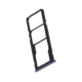 SIM card holder Huawei Y9 2018 blue original (service pack)