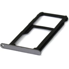 SIM card holder Huawei P9 Lite grey (black) original (service pack)